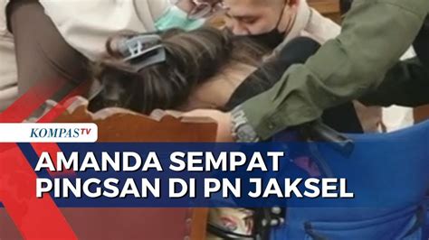 Momen Amanda Sempat Pingsan Saat Akan Jadi Saksi Di Sidang Mario Dandy