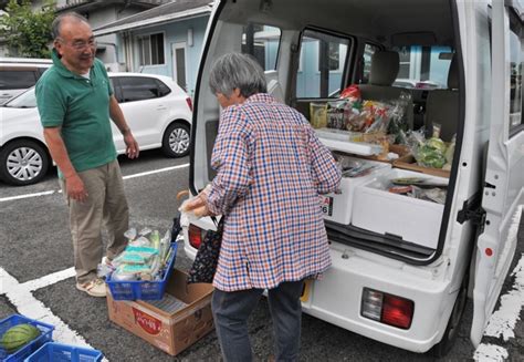 「まちの個人商店」移動販売が好評 高齢者ら“買い物弱者”支援｜【西日本新聞me】