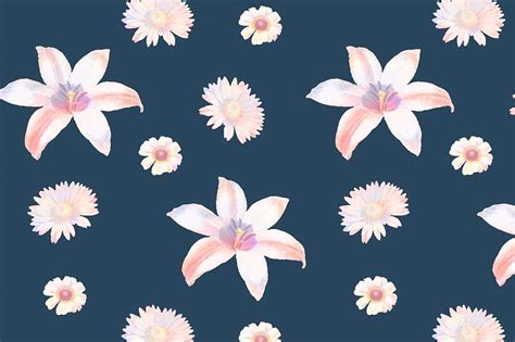 Blue Flower Theme Images Free Photos Png Stickers Wallpapers