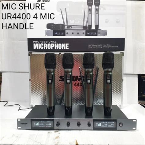 Jual Mic Wireless Ur Mic Handheld Microphone Ur Mic Pegang