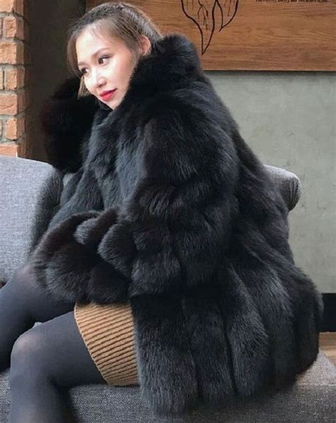 Fur Fashion Fox Fur Asian Fur Coats Lady Jackets Beauty Inspo Womens Fashion