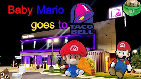 Baby Mario Goes To Taco Bell Super Dylan Plush Show Youtube