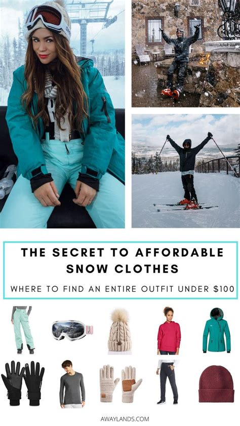 Need Affordable Snow Clothes? How to Get a Complete Ski Outfit for ...