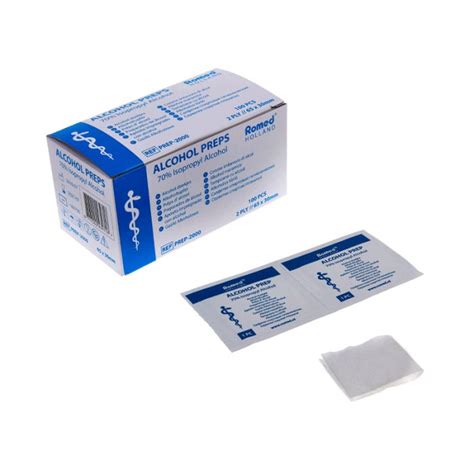 Romed Alcohol Prep Pads (100) | Gray's totalhealth Pharmacy