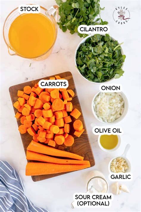 5 Ingredient Carrot Soup Recipe With Cilantro Kylee Cooks