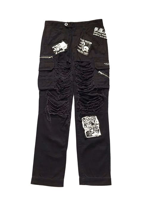 Japanese Brand Sex Pot Revenge By The Roadside Destroy Distressed Punk Pant Grailed