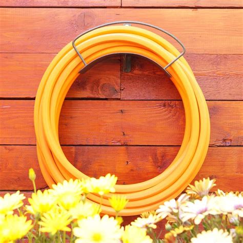 Yard Butler Garden Hose Hanger Heavy Duty Wall Mount Holds 125 Ft