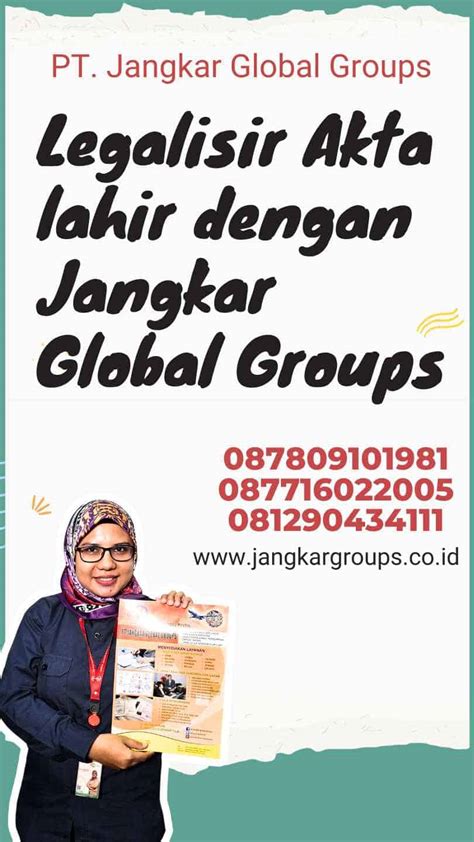 Legalisir Akte Lahir Dengan Jangkar Global Groups Jangkar Global Groups