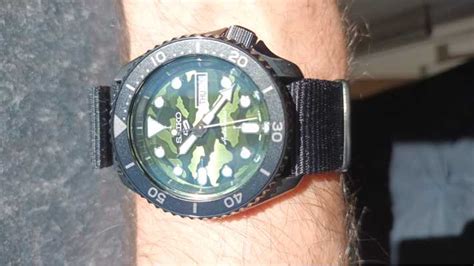 Seiko Sports Skx Camouflage Street Style Srpj K First Class