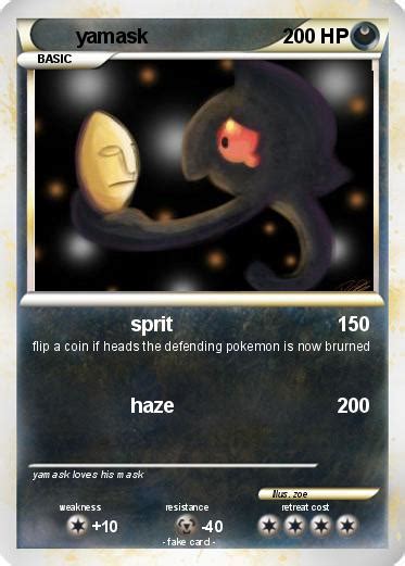 Pokémon yamask 40 40 - sprit - My Pokemon Card