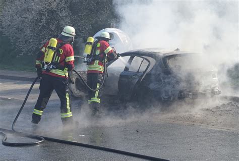 Bmw Auf Rastplatz Im Vollbrand Feuerwehr Samtgemeinde Hanstedt