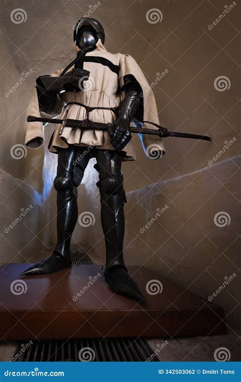 The Medieval Knight St George On A Horse Editorial Image