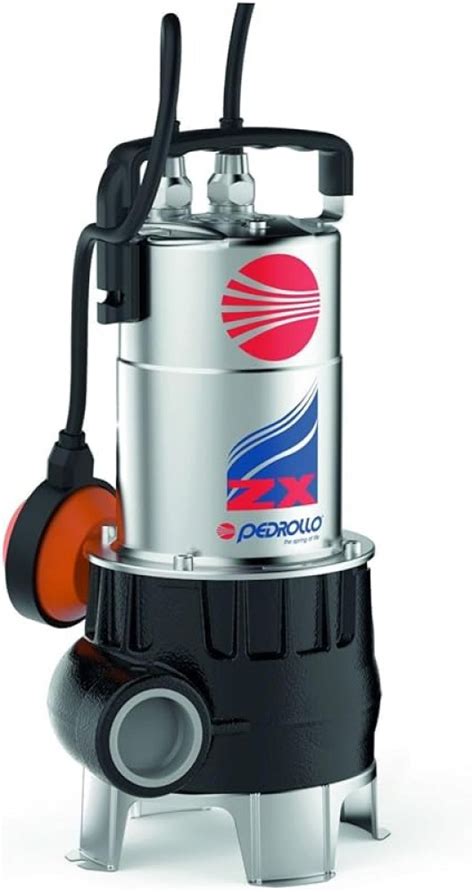 Pompe De Relevage Submersible Eaux Us Es Vortex Zxm Pedrollo G