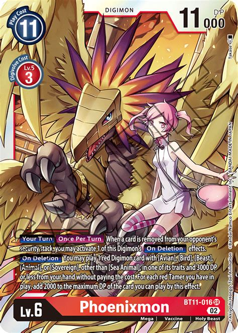 Phoenixmon Bt Dimensional Phase Super Rare Shady Bloom