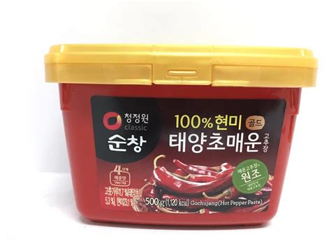 Chung Jung One Gochujang Very Hot Spicy 500g From Buy Asian Food 4U