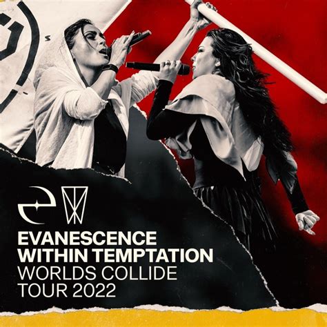 Within Temptation Evanescence Announce Rescheduled Worlds Collide