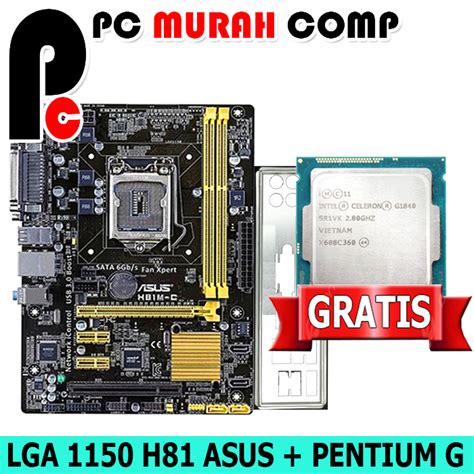 Jual Mobo Motherboard H81 DDR3 LGA 1150 ONBOARD Shopee Indonesia