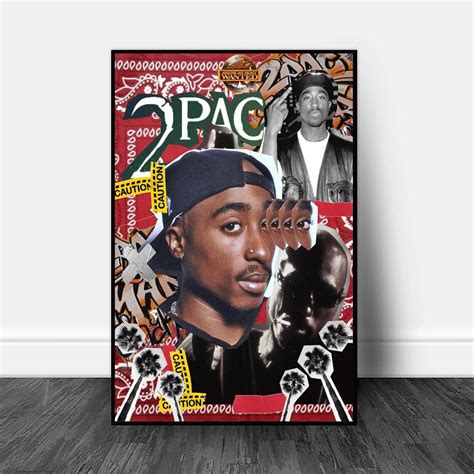 2pac Tupac Poster Tupac Poster Wall Art 2pac Poster Tupac Etsy