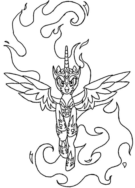 Nightmare Moon Coloring Pages at GetColorings.com | Free printable ...