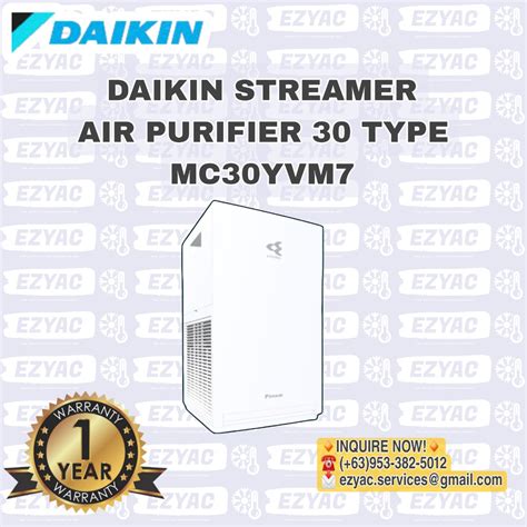 Daikin Streamer Air Purifier 30 Type MC30YVM7 TV Home Appliances