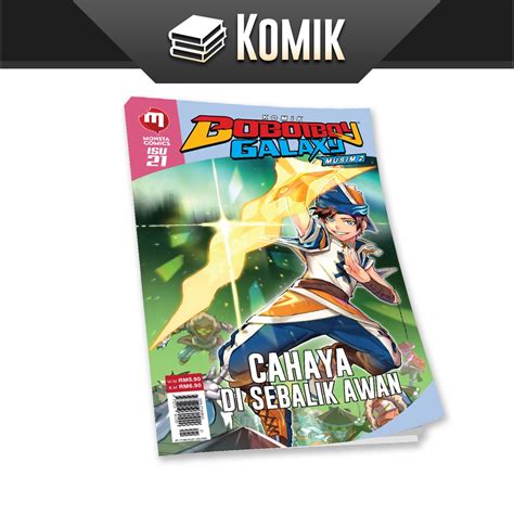 Malay Version Issue Boboiboy Galaxy Season Comic The Light