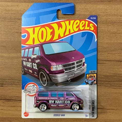 HOT WHEELS Dodge Van STH Supet T Hunt Shopee Brasil