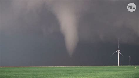 Tornado In Oklahoma Texas Severe Weather Causes Damage Power Outage