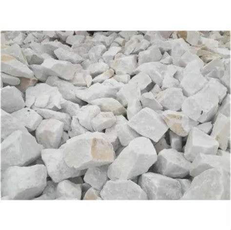 White Dolomite Lump Packaging Type Hdpe Bag Packaging Size Kg At