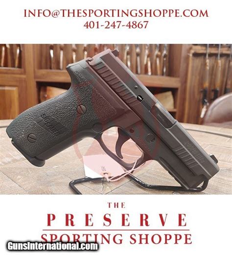 Pre Owned Sig Sauer P229 Elite Dao 9mm 3 6 Handgun