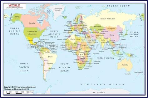 Interactive World Map With Countries And Capitals - map : Resume ...