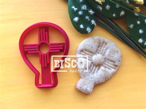 Hot Air Balloon Zia Cookie Cutter Biscochito Cookie Cutter With