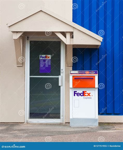 FedEx Drop Box Near Other Mail Boxes Editorial Image | CartoonDealer.com #232441102