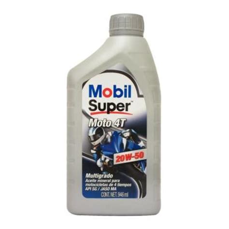 Aceite Mobil Súper 20W 50 de 946 ml Walmart