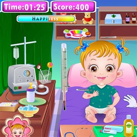 Baby Hazel Goes Sick by Axis entertainment limited at the Best Games for free