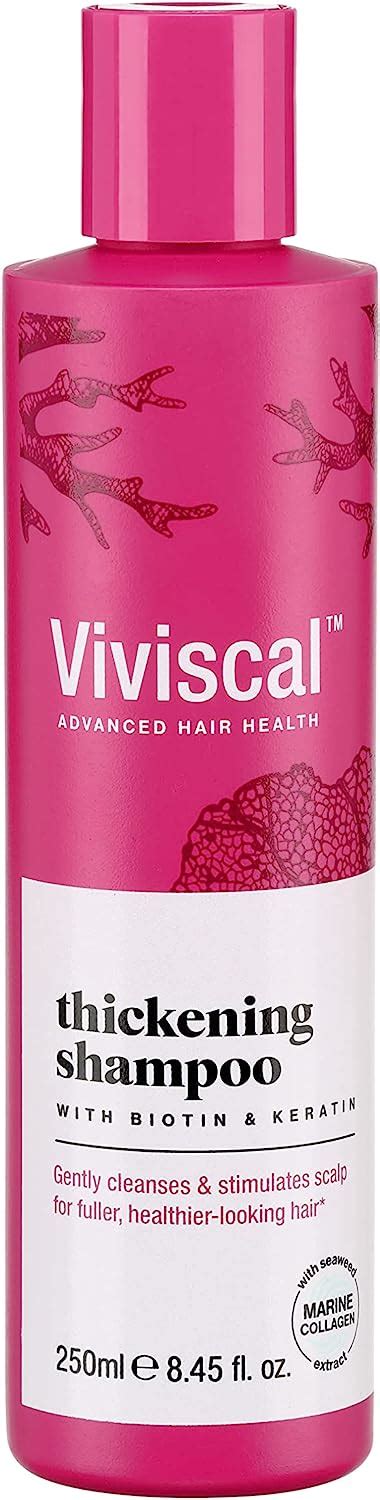 Viviscal Thickening Shampoo Formulated With Biotin And Keratin Fortified With Marine Collagen