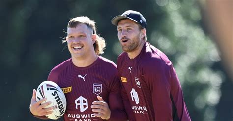 Reuben Cotter Murray Taulagi Queensland Maroons State Of Origin Nrl