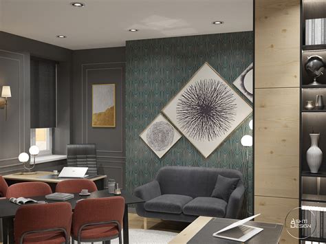Art Deco Office Design On Behance