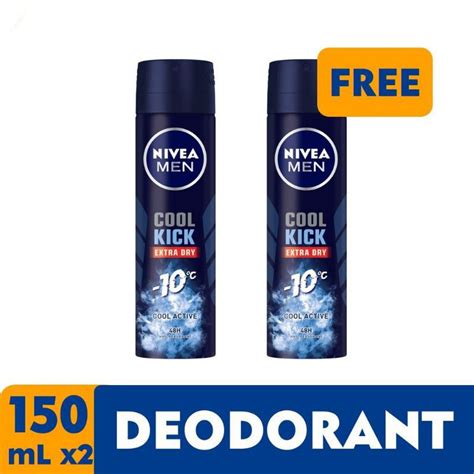 Buy Take Nivea Men Cool Kick Deo Spray Ml Shopee Philippines