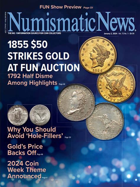 2024 Numismatic News Digital Issue No 01 January 02 Numismaster