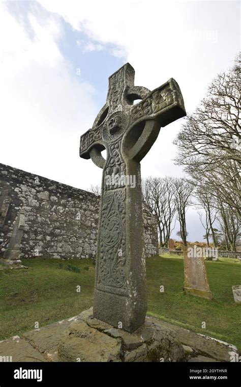 Kildalton Cross The Isle Of Islay Stock Photo Alamy