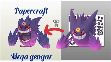 Papercraft Mega Gengar Pokemon De Papel Xxx Porn Sex Pics