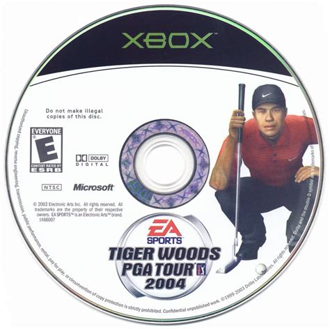 Tiger Woods PGA Tour 2004 (2003) Xbox box cover art - MobyGames