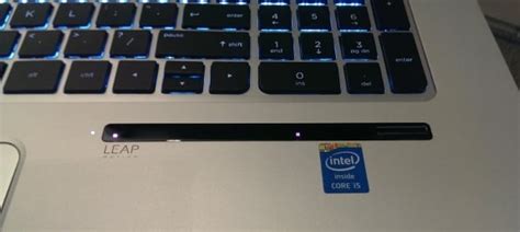 Hp Envy Leap Motion Se Prvn Notebook S Pohybov M Sn Ma Em Leap