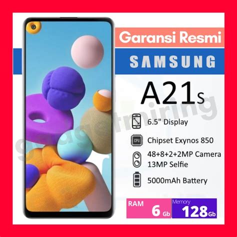 Jual SAMSUNG GALAXY A21s 6Gb 128Gb GARANSI RESMI SEIN Imei Terdaftar