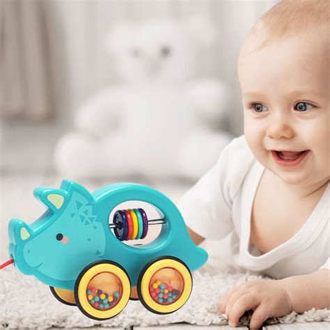 Toddler Push And Pull Toys Pull Along Baby Toy Vicedeal