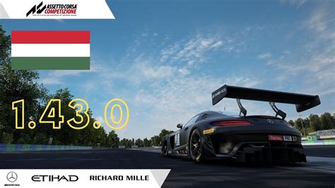 ASSETTO CORSA COMPETIZIONE HUNGARORING HOTLAP MERCEDES AMG GT3 EVO