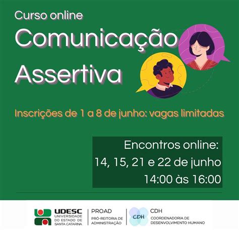 Notícia Udesc oferece curso online de comunicação assertiva para