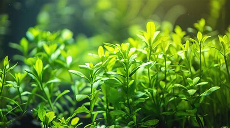Aquatic Plant In Aquarium Tank Background Aquarium Plant Tropical