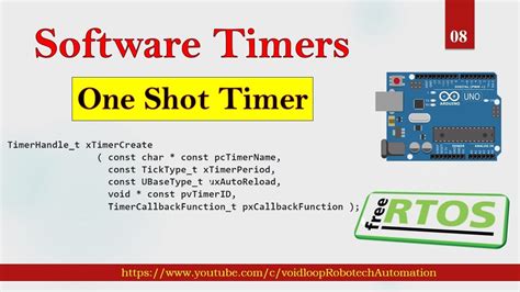 08 Software Timers One Shot Timers With Arduino And FreeRTOS YouTube