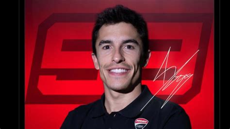 Marc Márquez Ficha Por El Equipo Oficial De Ducati